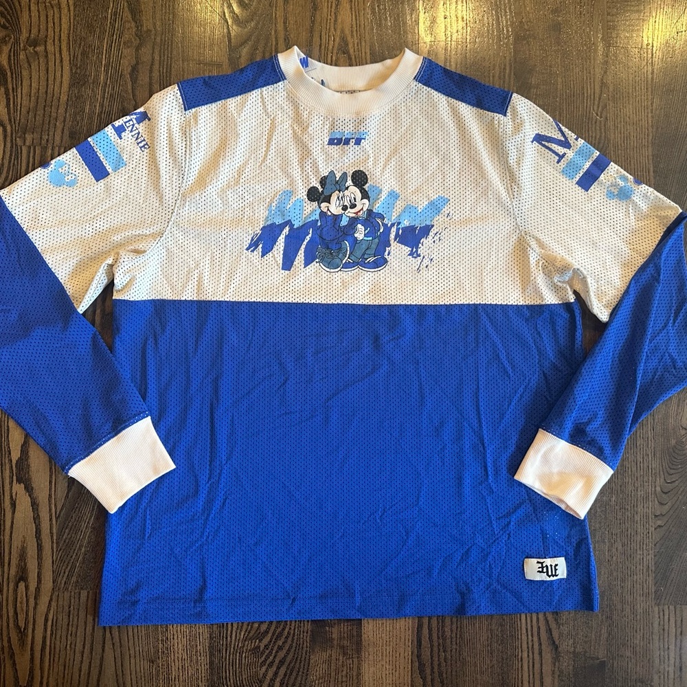 NWT Women’s MELODY EHSANI x DISNEY BFF Motocross Shirt Size Large